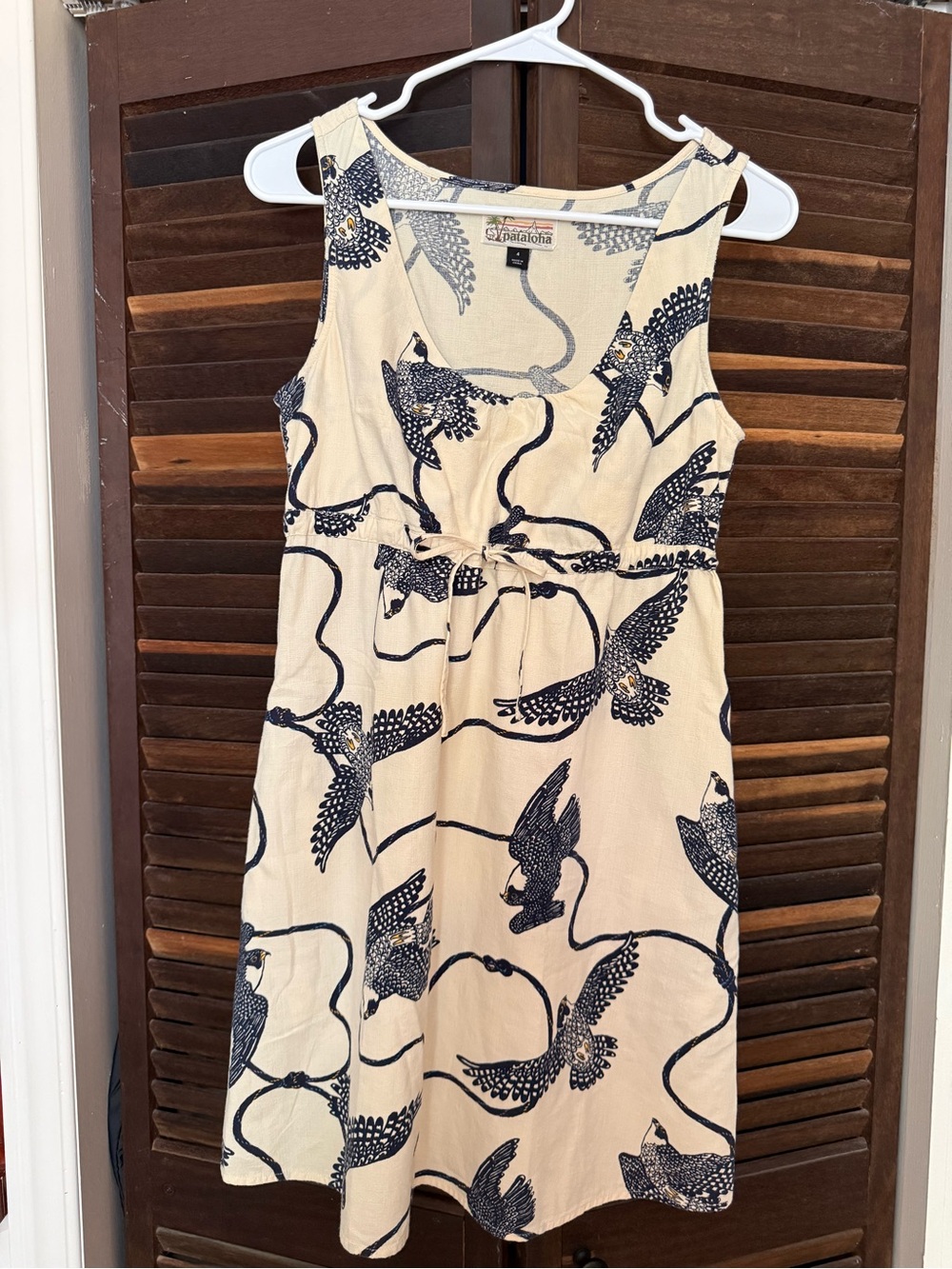 Patagonia Pataloha Peregrine Falcon Dress sz 4
